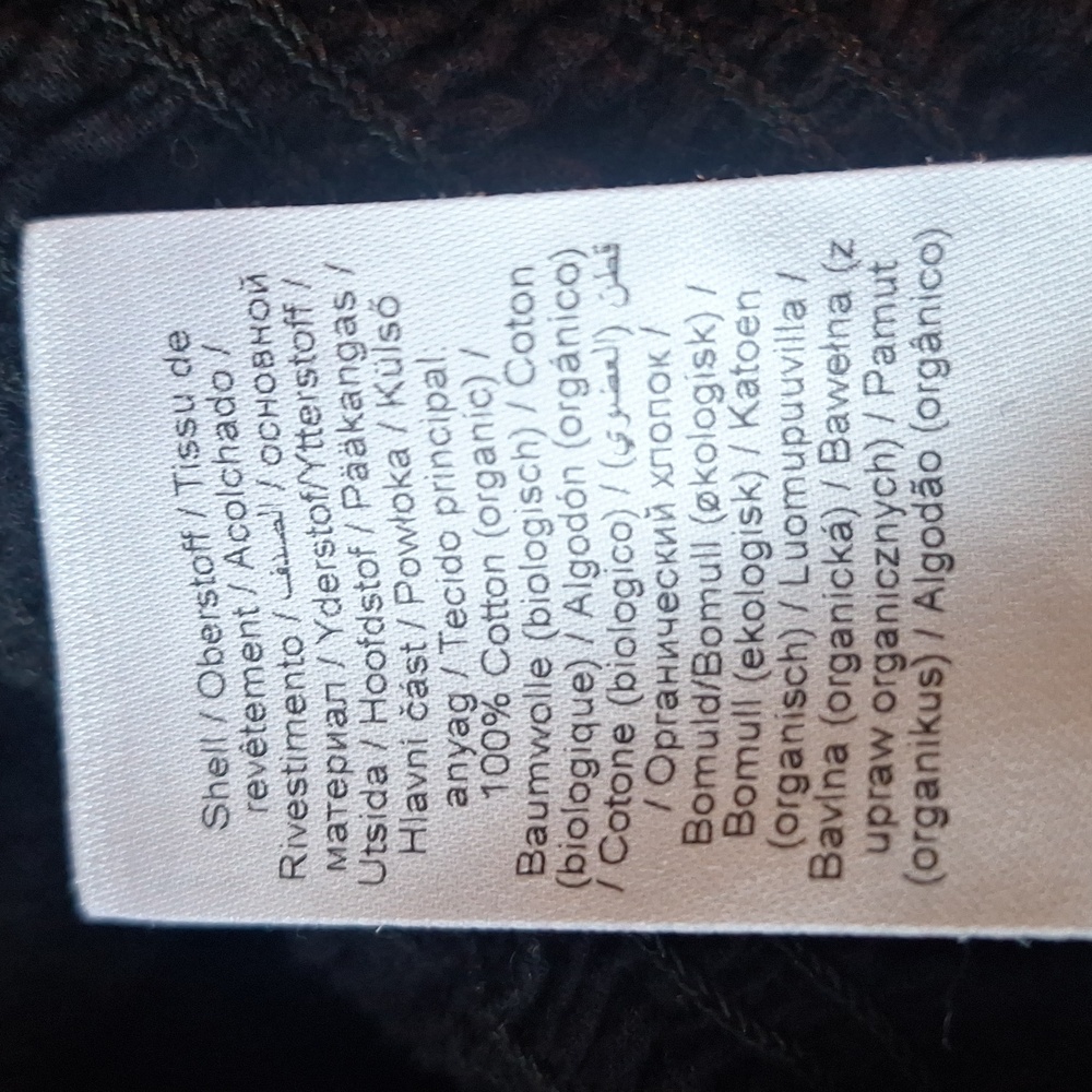Cute Black Smocked Women's Top US Size 8 - Picture 9 of 10